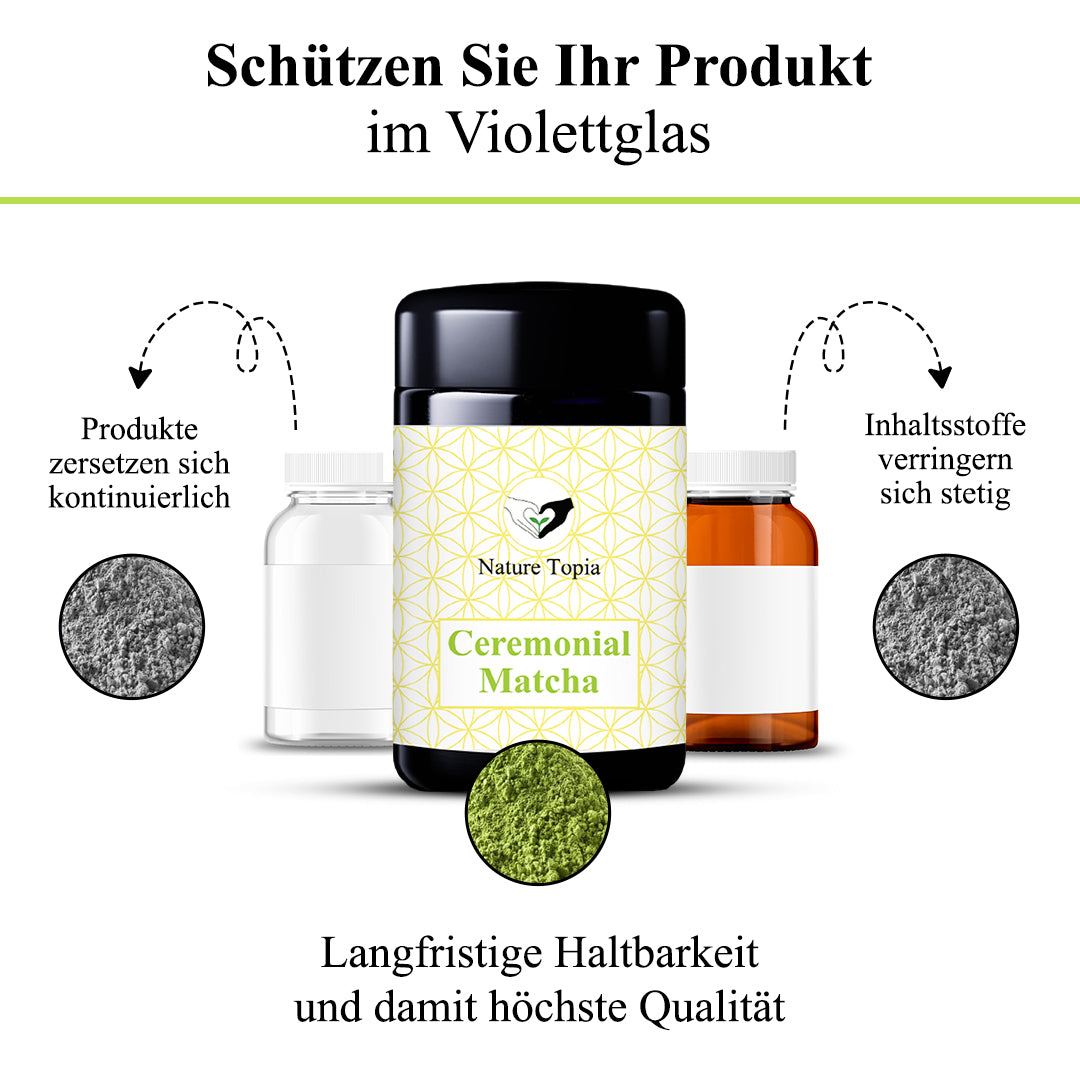 Organisches Matcha Pulver kaufen – Nature Topia Premium Grüntee