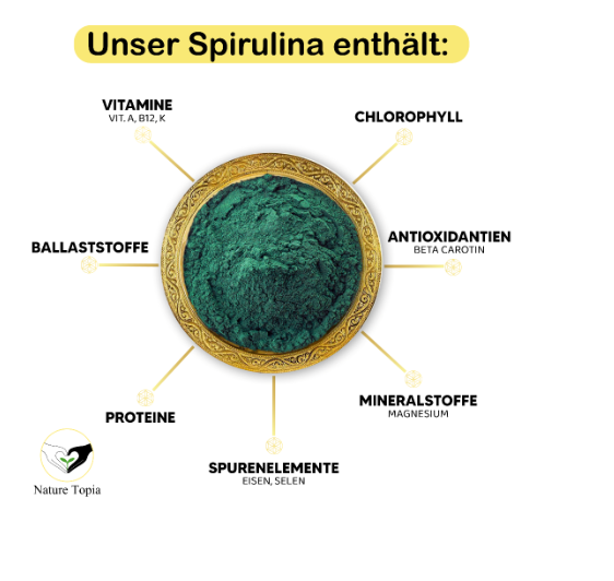 Hawaii Spirulina Pulver – hochwertiges Superfood für Energie und Proteine