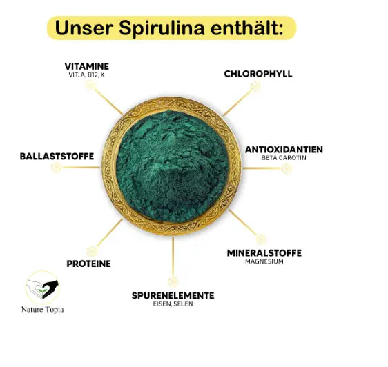 Hawaii Spirulina Pulver – hochwertiges Superfood für Energie und Proteine