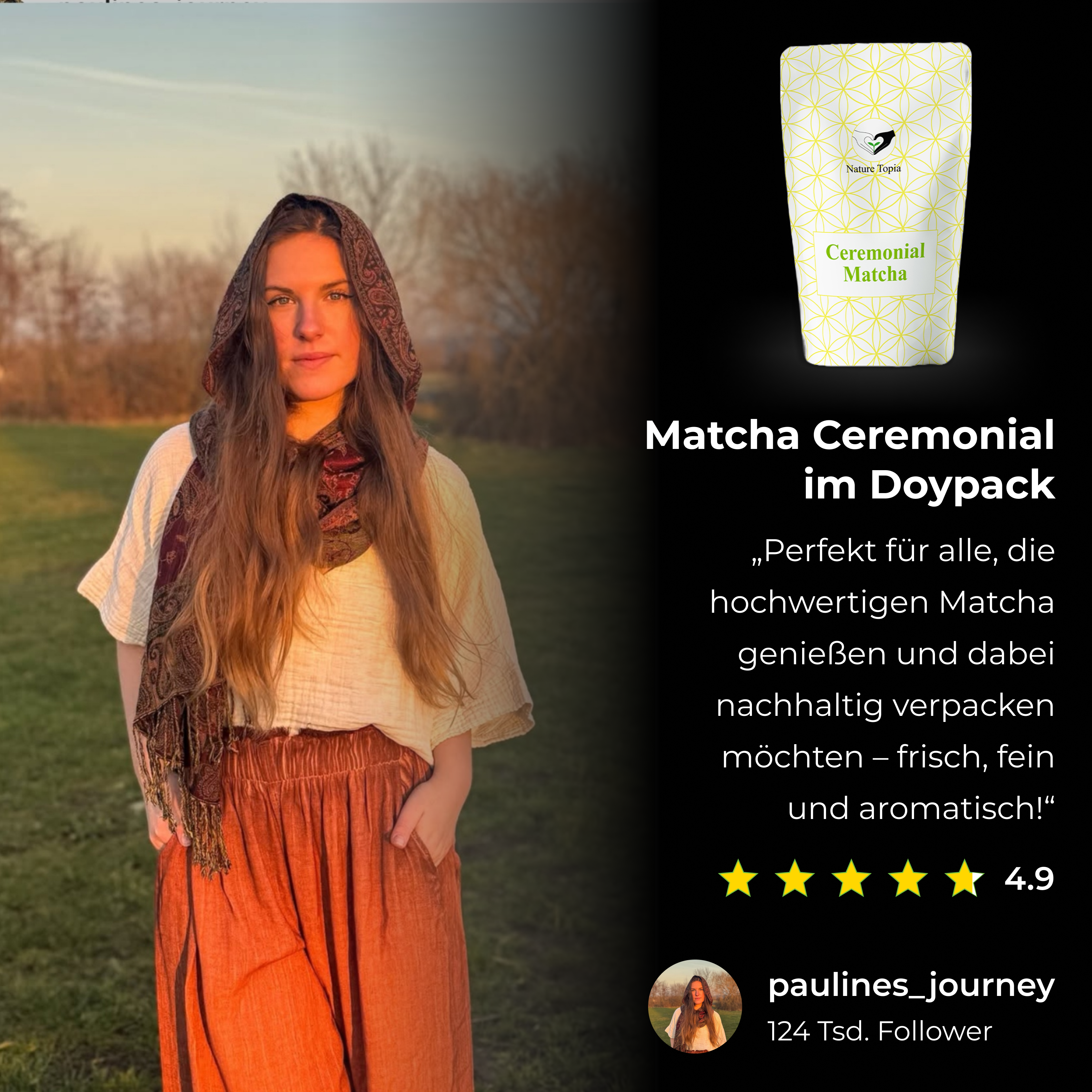 Double Green Love – Hochwertiges Bio Matcha Pulver für gesunden Genuss