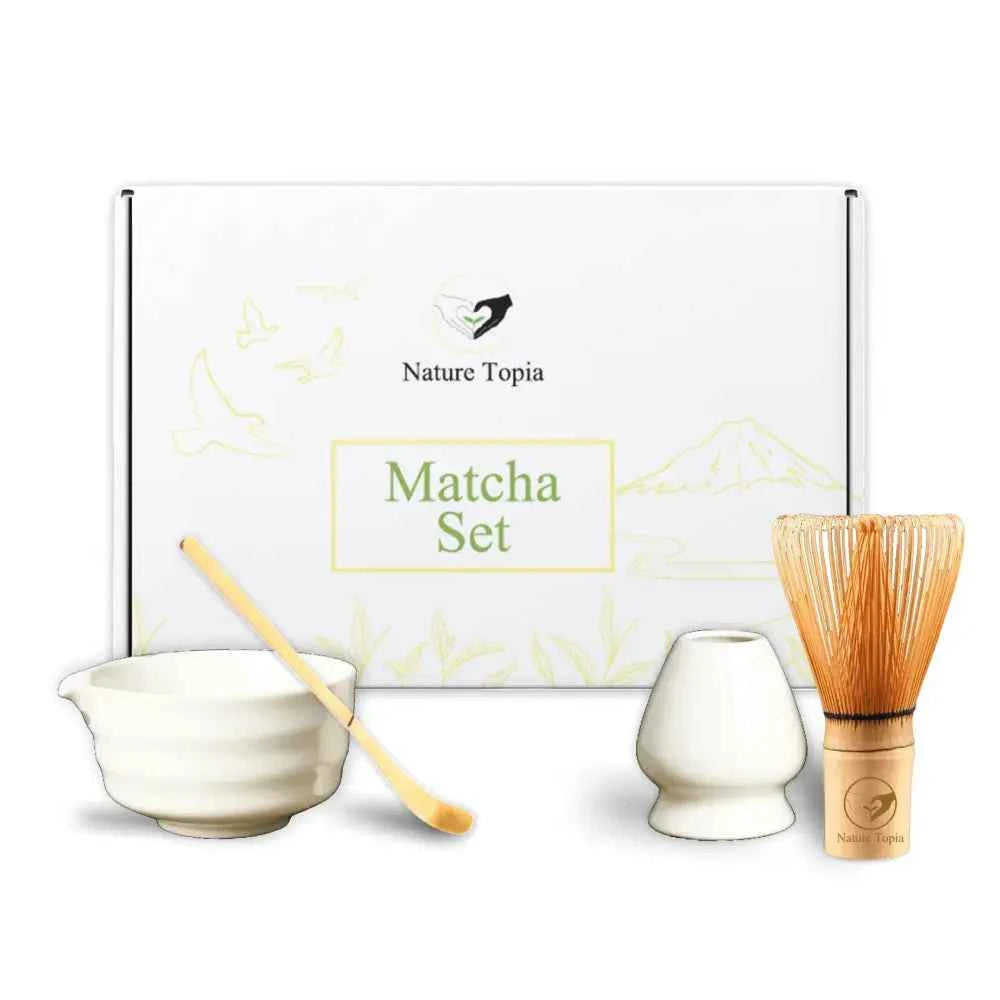 Matcha Set | Keramik Schale, Chasen & Zubehör